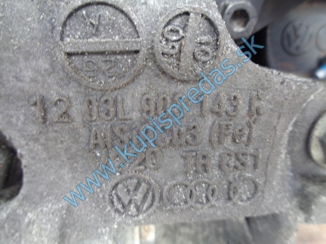 motor na vw volkswagen golf 6 1,6tdi, CAY, 77kw